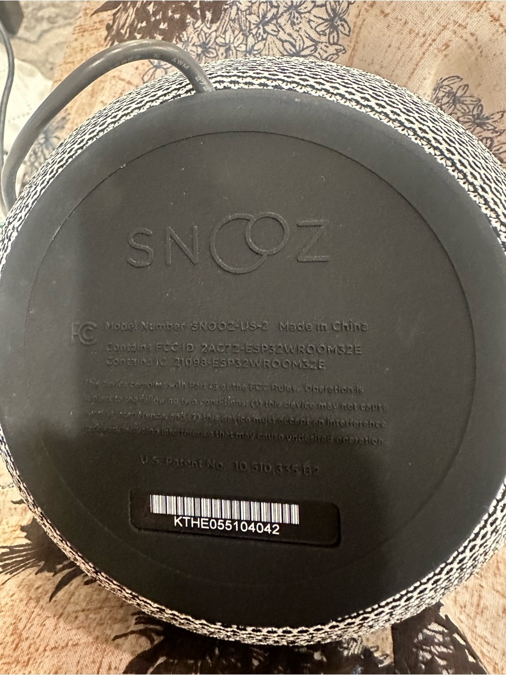 SNOOZ Smart White Noise Machine - Picture 7 of 10